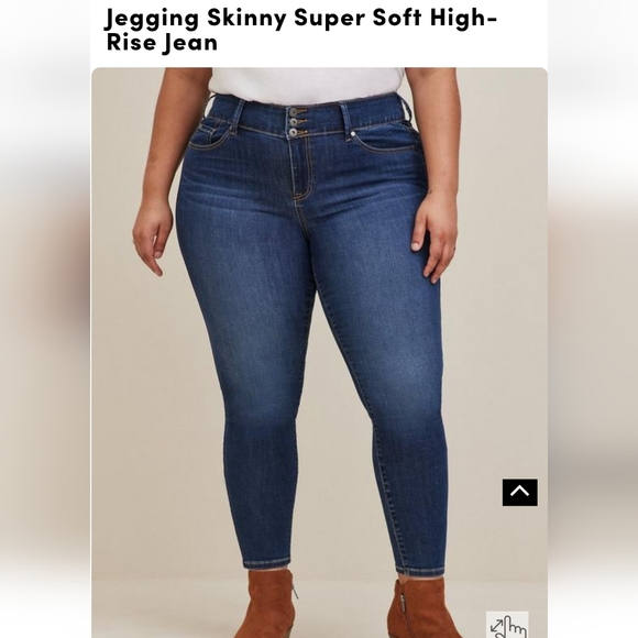 Lot of 3 Torrid Jeggings skinny super soft high rise Jean 18S 18 Short - Picture 1 of 12